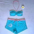 Summer Kawaii Polka Dot Vintage Women's Bikini Set Y2K Streetwear Hip Hop Harajuku Hot Girl Cute 2000s Aesthetics Women's Bikini