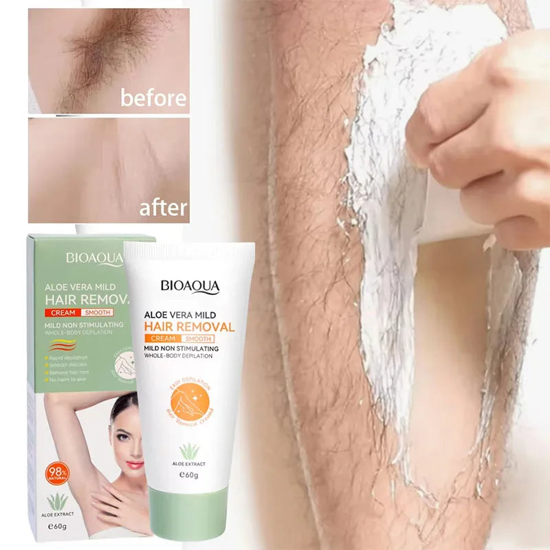 Hair Removal Cream Permanent Epilator Cream Intimate Areas Health Painless Hair Remover Growth Inhibitor for Men Woman Body Care