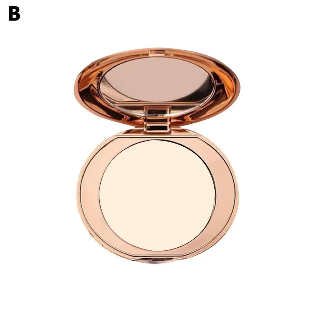 Soft Focus Pressed Powder Long Lasting Oil Control Setting Powder for Women Matte Texture Face Foundation Makeup Tool