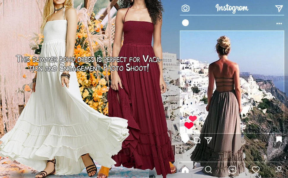 Beach Sexy Boho Maxi Dress Summer Women Backless VERGOODR Smock Holiday Lace Up Cotton Long Dresses Hippie Free Shipping