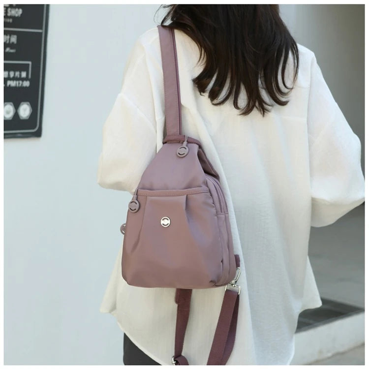 Fashion Casual Women's Chest Bag High Quality Women's Backpacks Multi Functional Shoulder Bag Large Capacity Women's Handbags