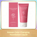 Korean Color Changing Foundation Liquid, 30g SPF 15 Makeup Base
