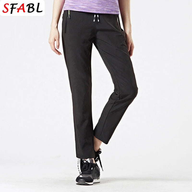 2 Pieces Lightweight Pants for Men's Summer Spring New Loose Elastic Trousers Quick Drying Outdoor Jogging Running Casual Pants