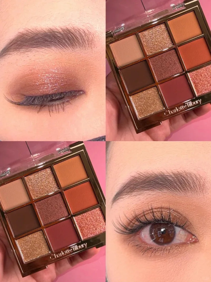 Charlotte Tilbury PILLOW TALK Series Soft Heart Double Color Powder Blusher Color Plate Hot Color Code First Love Sex on Fire