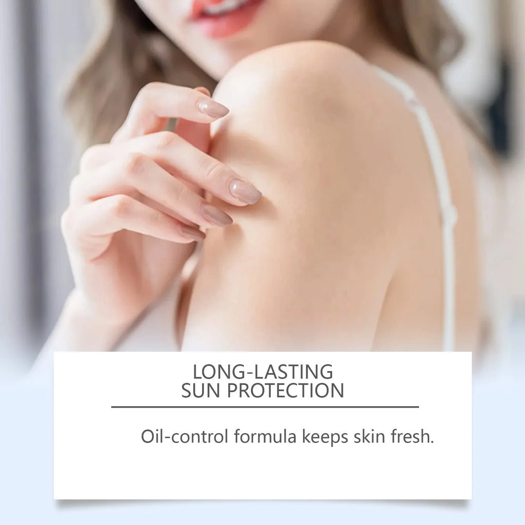 Face Sunscreen SPF 50 Niacinamide Ceramide Non Greasy Broad Spectrum Skin Barrier Protection All Skin Types Lightweight UV Serum