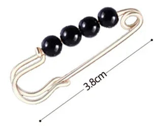 Detachable Metal Pins For Clothing Elegant Clip On Brooches For Women's Sweaters Cardigans Dresses