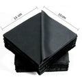 5/10/20/pcs/lot Black Microfiber Sunglasses Eyeglasses Cleaning Cloth 15*15cm Glasses Eyewear Clean Cloth