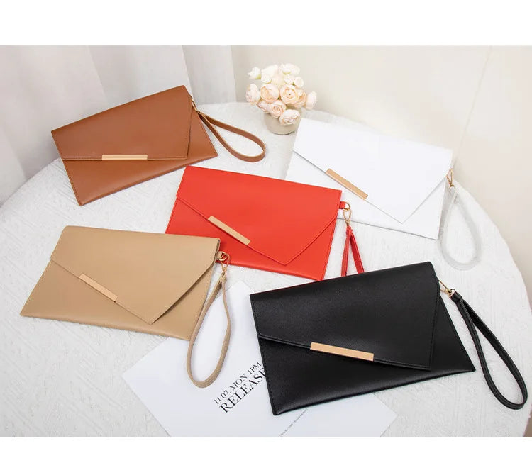 Fashion High-end Women Envelope Bag Luxury Clutch Purse Early Spring New Style All-match Small Bag