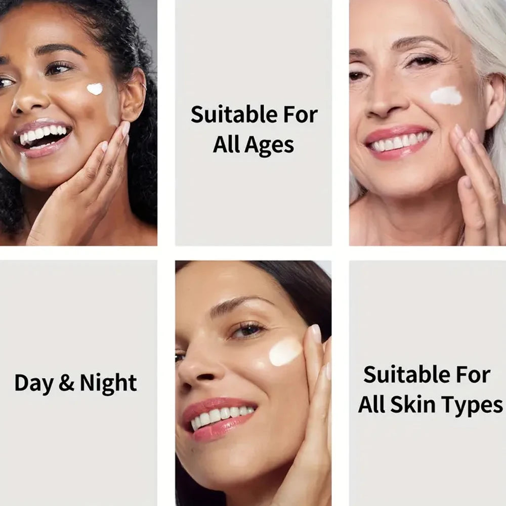 Retinol Collagen Anti-Aging Day Night Serum - Firming Lifting Facial Essence for Youthful Radiance Skin Care Formula with Hydrat