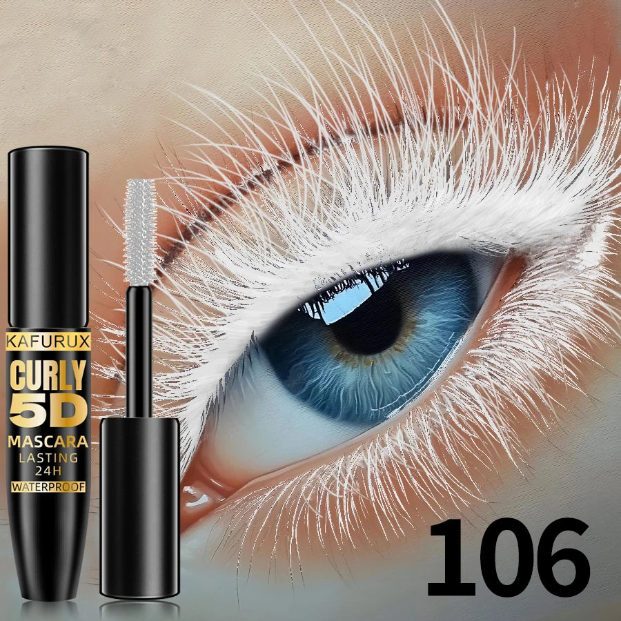 Máscara de Pestañas de Seda Coreana para Mujeres para una Mirada Audaz de Ojos Grandes con Alargamiento a Prueba de Agua, 9 Colores, Duración Todo el Día a Prueba de Manchas