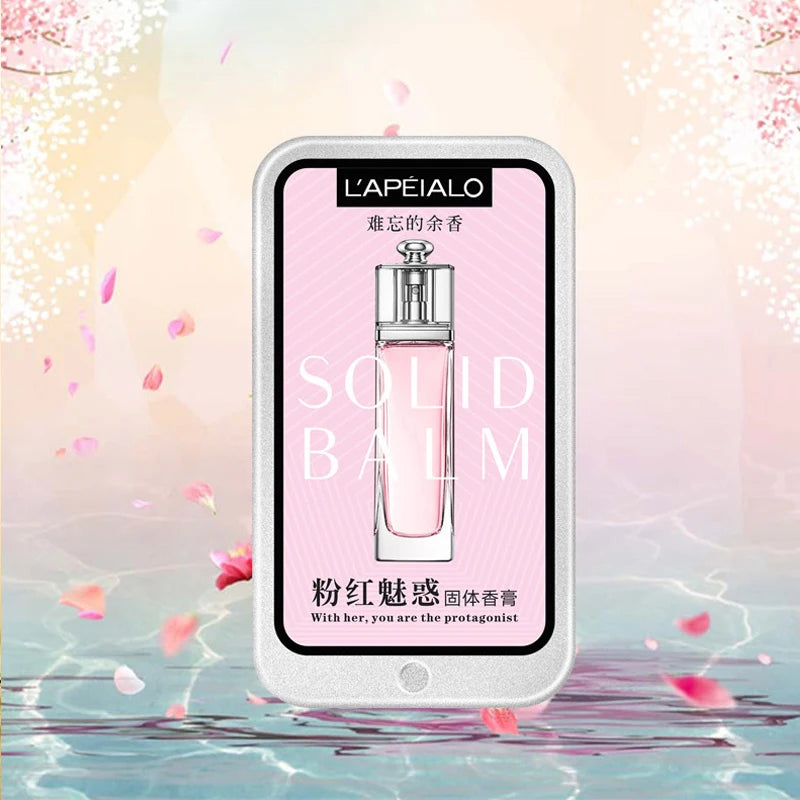 Woman Body Pheromone Perfume Solid Balm Long Lasting Fragranc Light Fragranc Portable Solid Perfume Balm