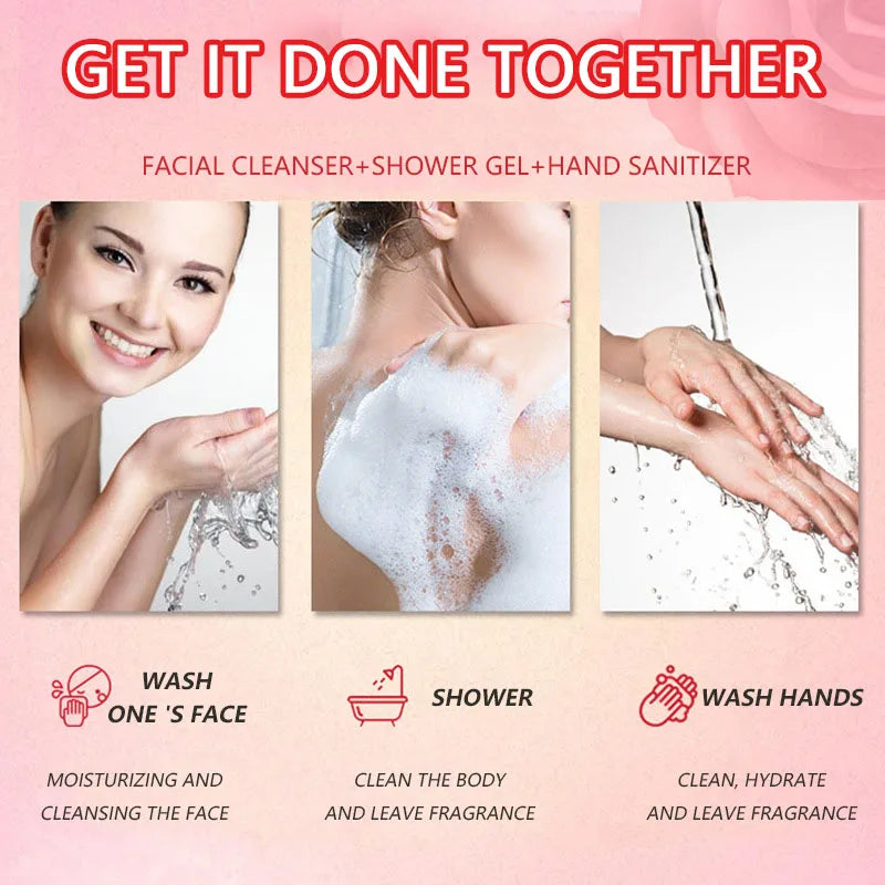 Rose Essential Oil Soap for Face and Body - Moisturizing
