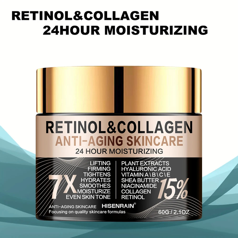 HISENRAIN Retinol Collagen Eye Cream - Anti-Aging Moisturizer