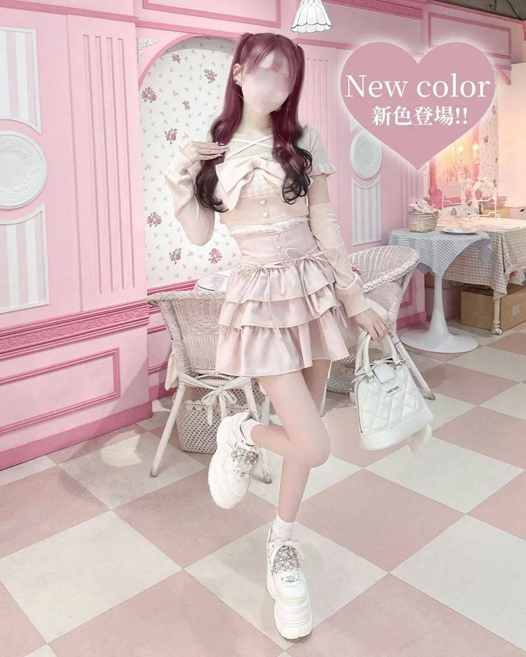 Sweet Cute Lace High Waist Puffy Skirt Japanese Style Kawaii Bow Tie Slimming Multi-layer Mini Skirt A-line Skirts for Women