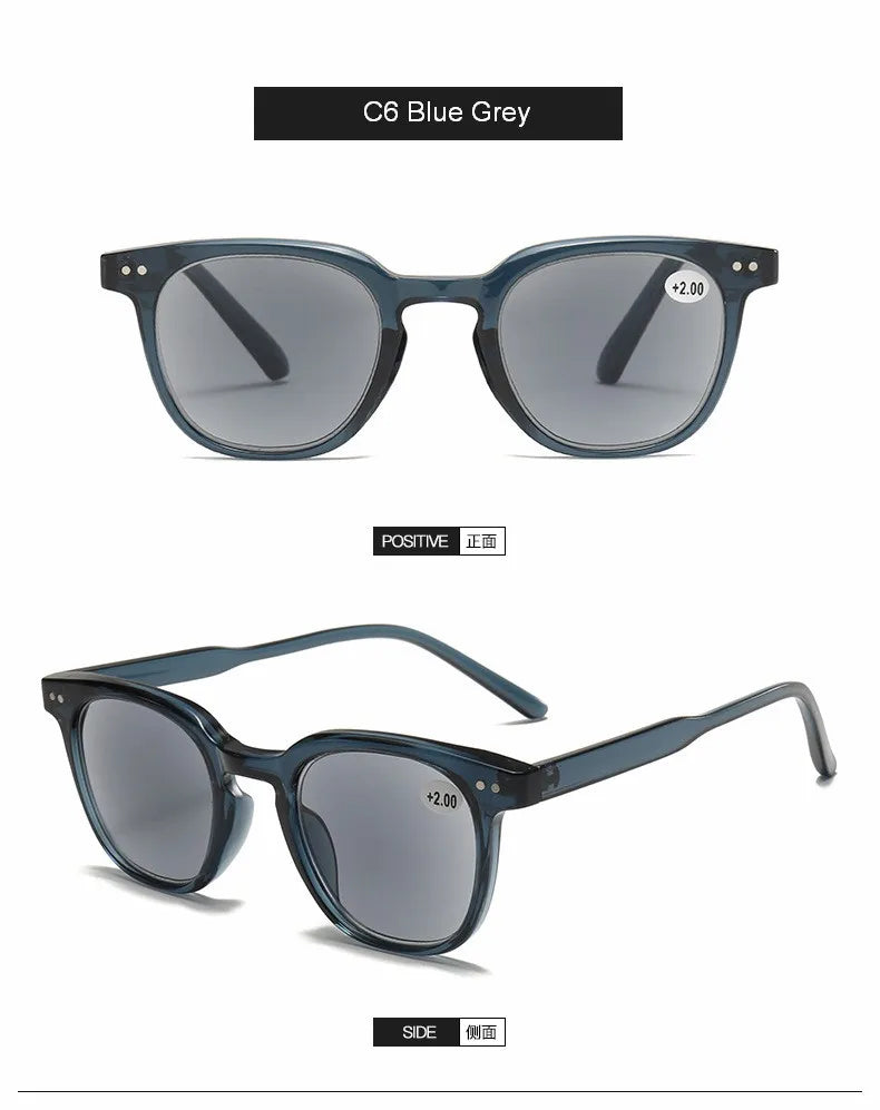 2025 Reading Sun Glasses For Women Men Classic Frame Outdoors Sunglasses Readers Presbyopia Eyeglasses +1.0~+4.0