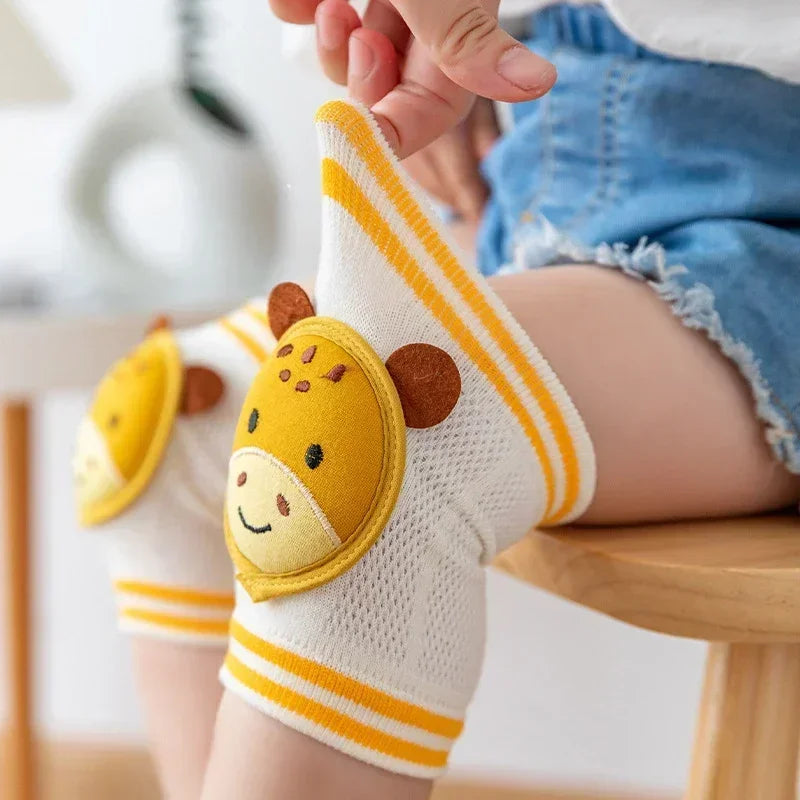 Summer Children Knee Pads Baby Crawling Learning To Walk Anti Leg Pads Baby Knee Pads Elbow Pads