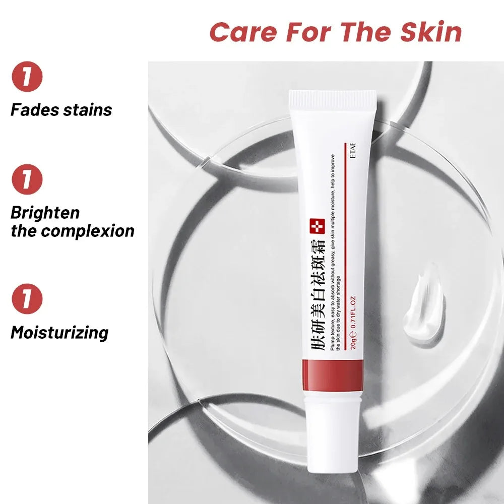 20G Whitening Freckle Cream Remove Dark Spot Cream Anti Freckle And Aging Cream Fade Pigmentation Melasma Brighten Serum Skin