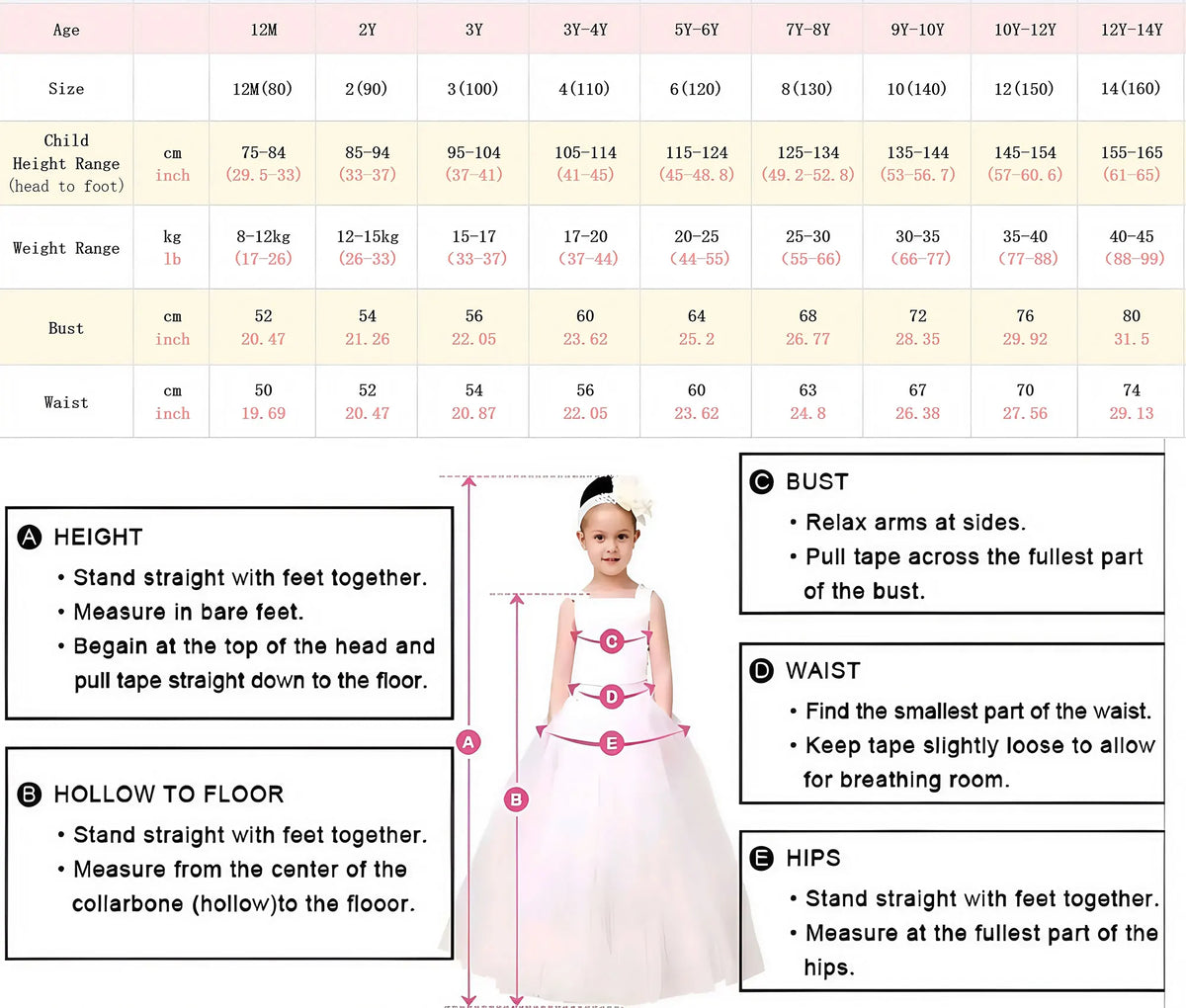 Dreamy Vow D227 Lilac Flower Girl Dress Ruffle Collar Knee Length Princess Kids Gown for Wedding Birthday Festival Party Pageant