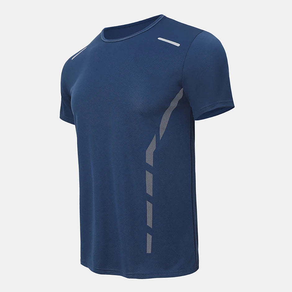 6/4 Pcs Men's Summer Multicolor Quick-drying Sports Short-sleeved Youth Running Fitness Basketball Football Breathable T-shirt