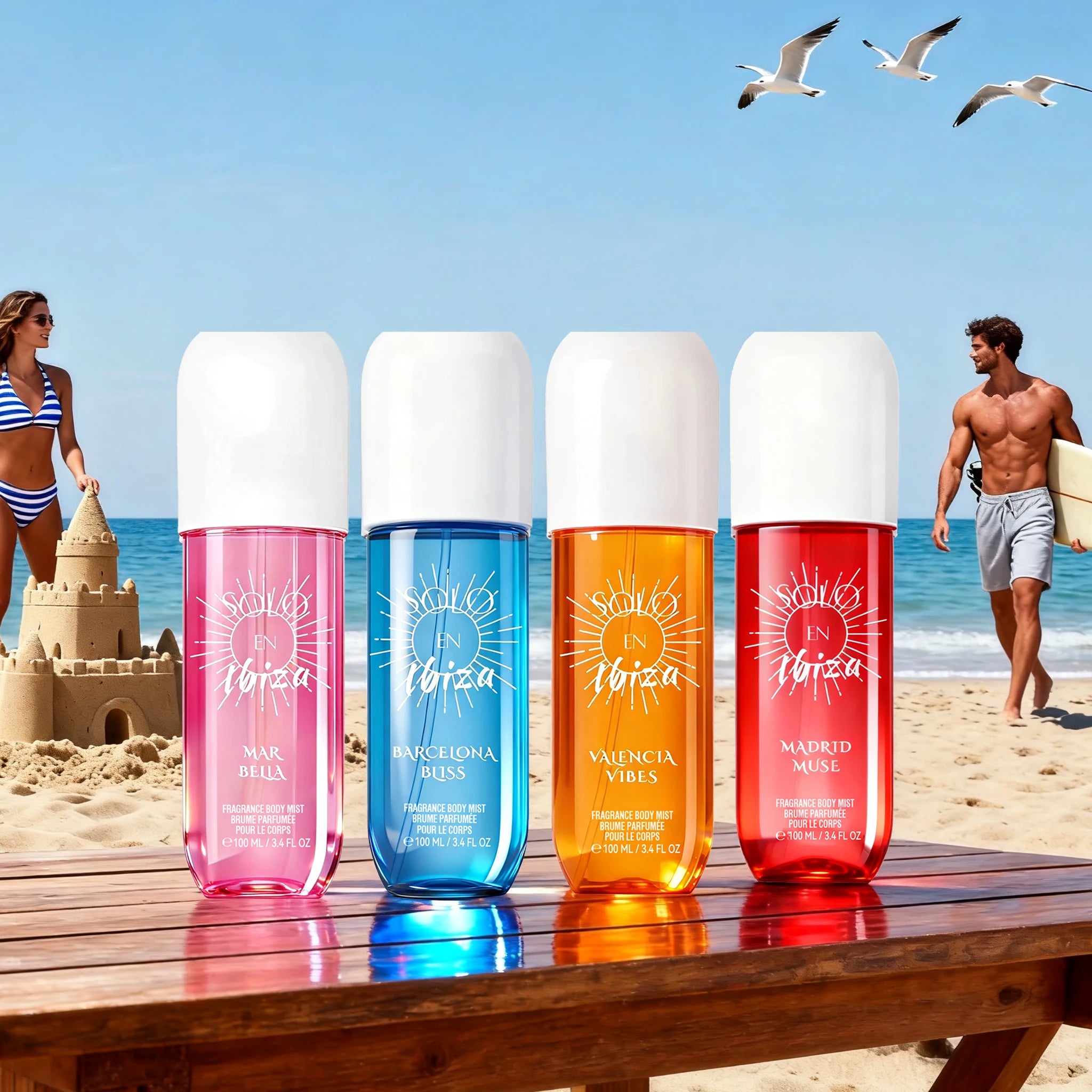 6.1fl.oz Hair & Body Fragrance Mist for Women - Long-Lasting Perfume,It contains fragrances of jasmine, vanilla, black plum, etc