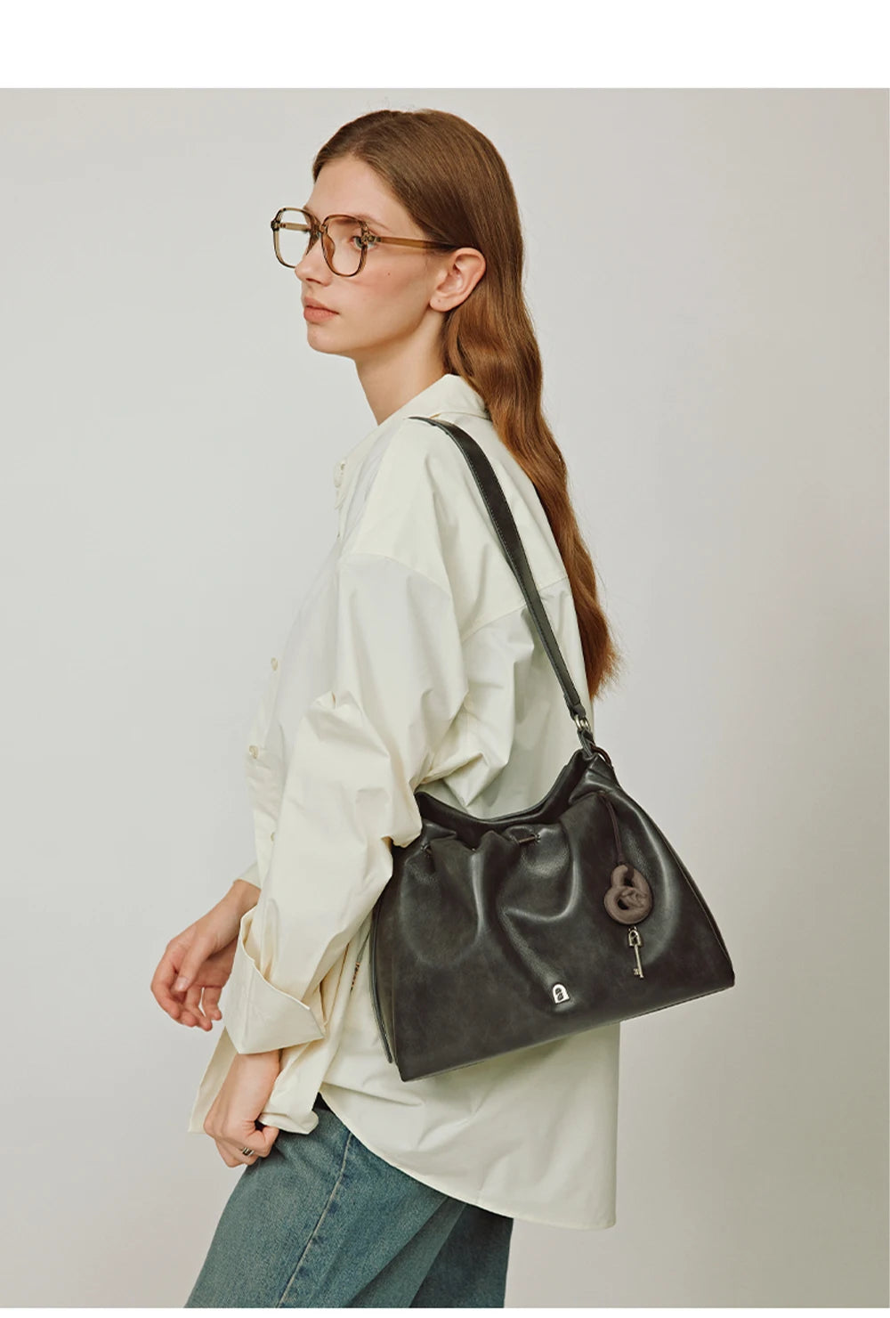 LA FESTIN Original Brand Women's Bag 2025 New Fashion Leather Shoulder Bag Lady Handbag Large Capacity Bag Crossbody Bag