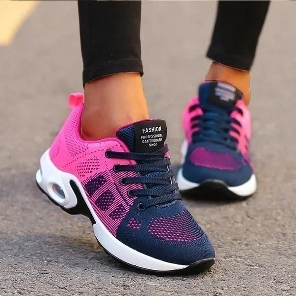 Uzzdss Customizable Women's Casual Lace Up Sneakers With Tailor Made Fit For Modern Women