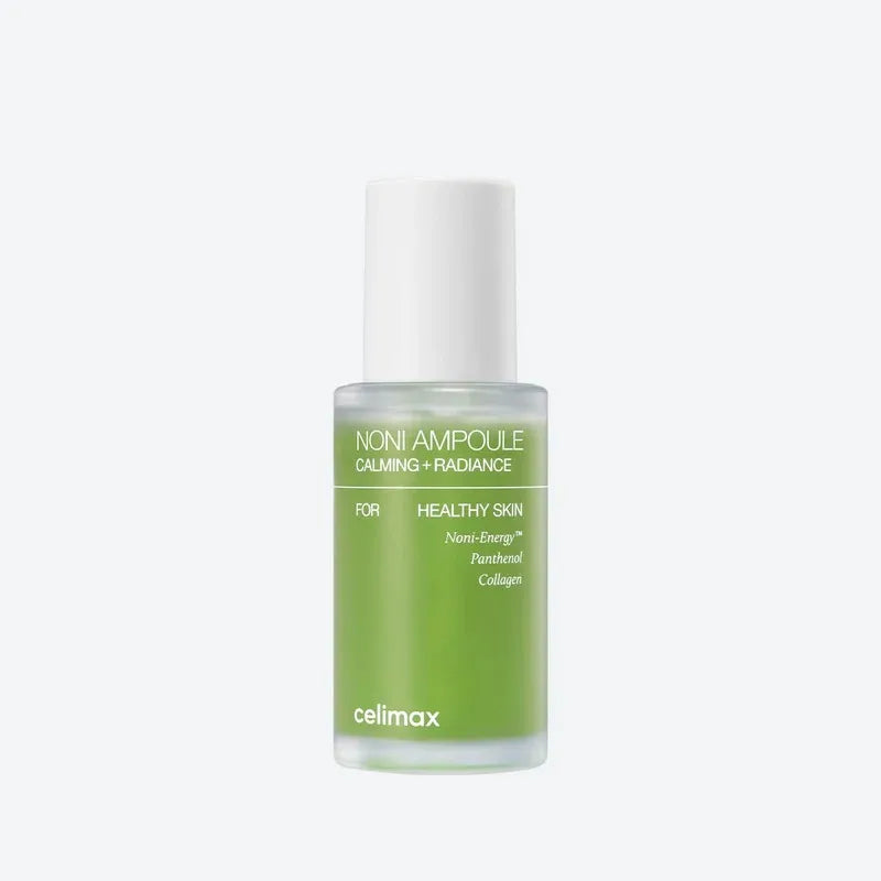 Celimax Skincare Set, Heartleaf BHA Peeling Pads, Real Noni Energy Ampoule & Acne Bubble Cleanser for Moisturizing Exfoliating