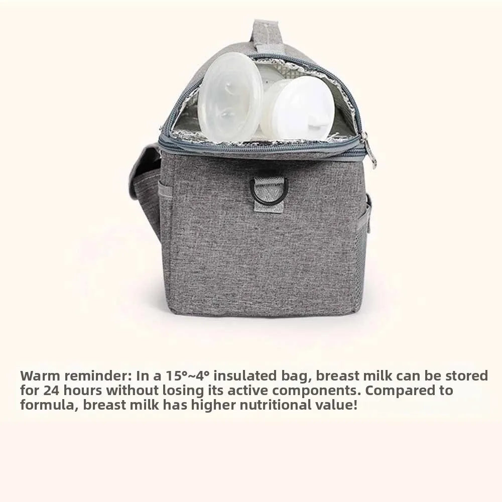 Portable Thermal Lunch Bag Waterproof Double Thickened Cooler Pack Aluminum Foil Large Capacity Insulated Food Storage Office