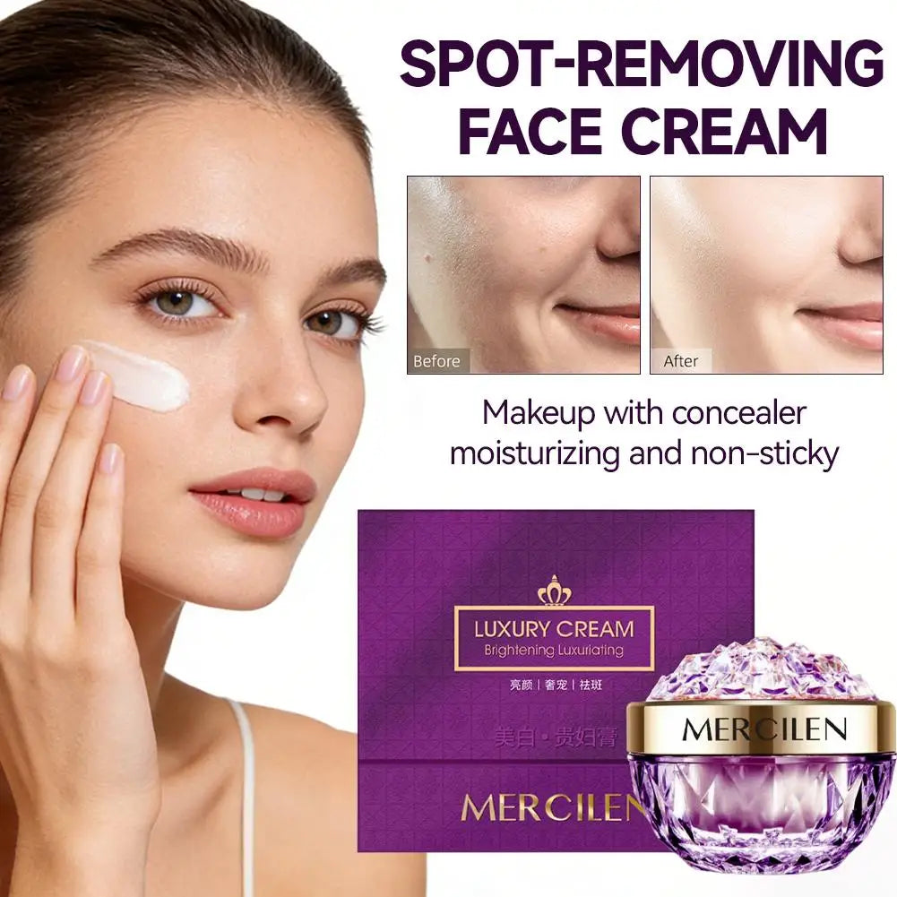 1/2pcs 50g Mercilen Active Collagen Cream Face Cream for Women Moisturizing Reduce Fine Lines Firming Skin Care Facial Products