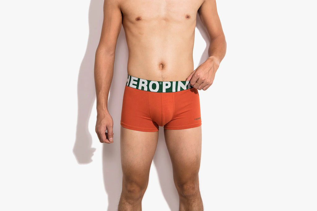 PINK HERO Fashion Men Shorts  Men Comfortable Cotton Underwear Boxer Briefs fancy underwear boxers for men boxer shorts