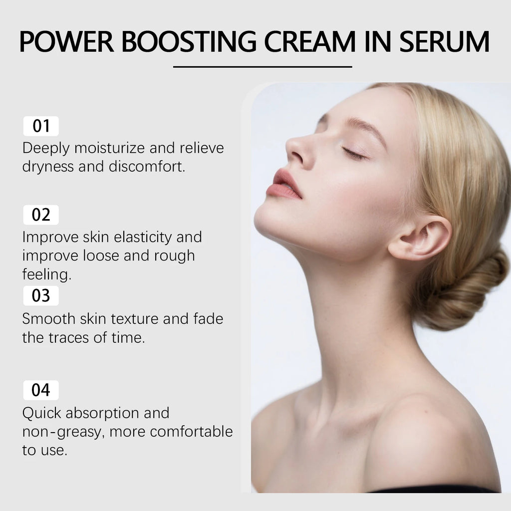 Deep Collagen Serum Moisturizing Brightening Skin Tone Improve Fine Line Enhance Elasticity Tightening Hydration Korean Skincare
