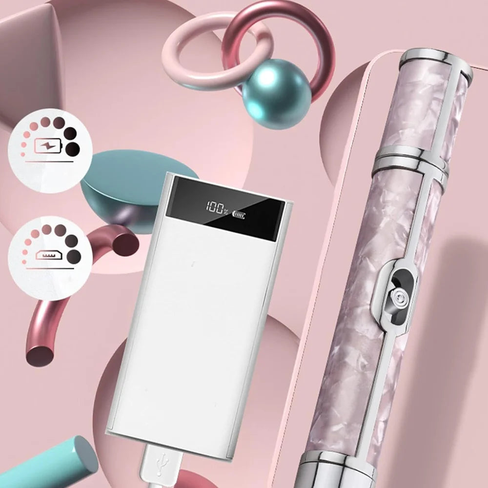 LINMANDA Rechargeable Electric Nail Grinder Nail Polishing Machine Portable Mini Electric Driil Pedicure Kit for Home Salon
