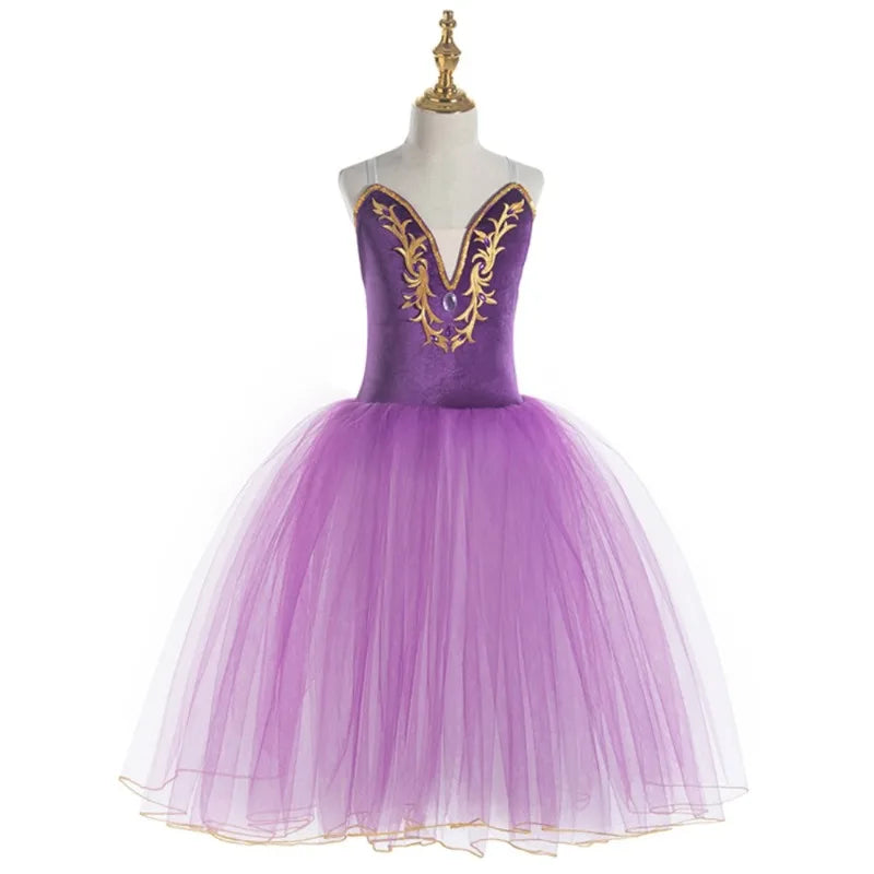 Children Clothing Leotards for Girls Dress Ballet Tutu Dance Wear Party Kids Clothes Stage Costumes Performance Princess Fairy