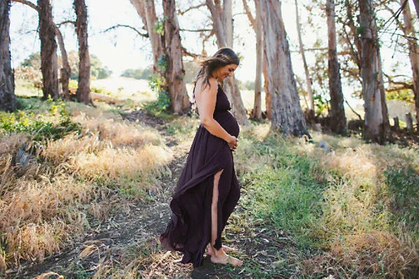 Canwedance Beach Sundress V Neck Backless Sexy Holiday Dress Cotton Maxi Dresses Boho Vestidos Vacation Strapless Dress