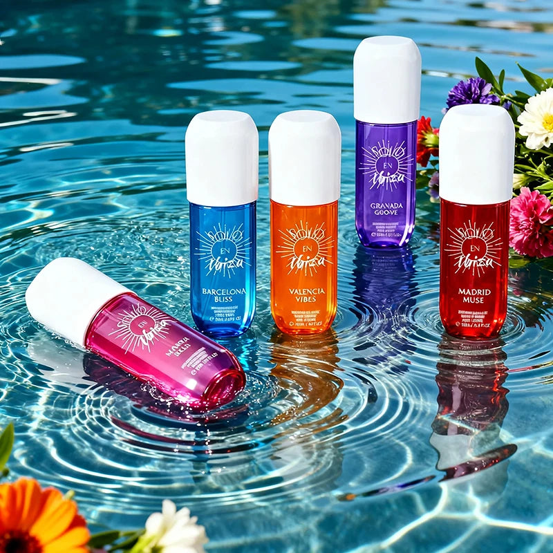 6.1fl.oz Hair & Body Fragrance Mist for Women - Long-Lasting Perfume,It contains fragrances of jasmine, vanilla, black plum, etc