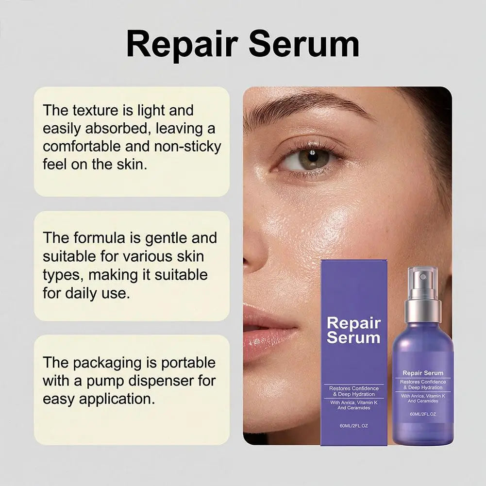 Arnica Vitamin K Skin Repair Serum - 60ml Deep Moisturizing Face Serum