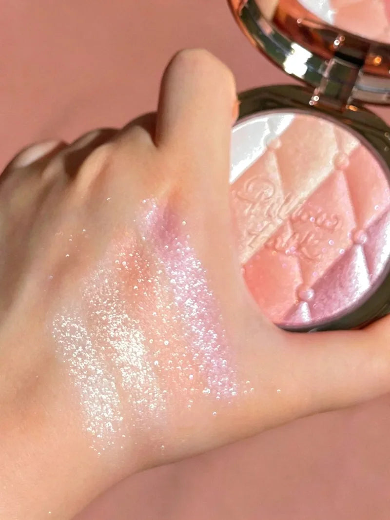 Charlotte Tilbury PILLOW TALK Series Soft Heart Double Color Powder Blusher Color Plate Hot Color Code First Love Sex on Fire
