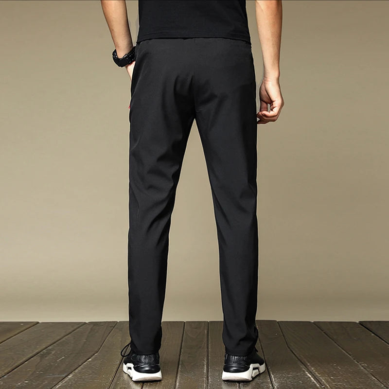 Men's Casual Jogger Pants | Lightweight Print Sports Trousers XS–XXL