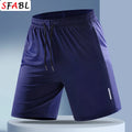Quick-Drying Shorts Men Board Short Pants Summer Breathable Sports Shorts Men Casual Elastic Running Gym Fitness Men'S Shorts