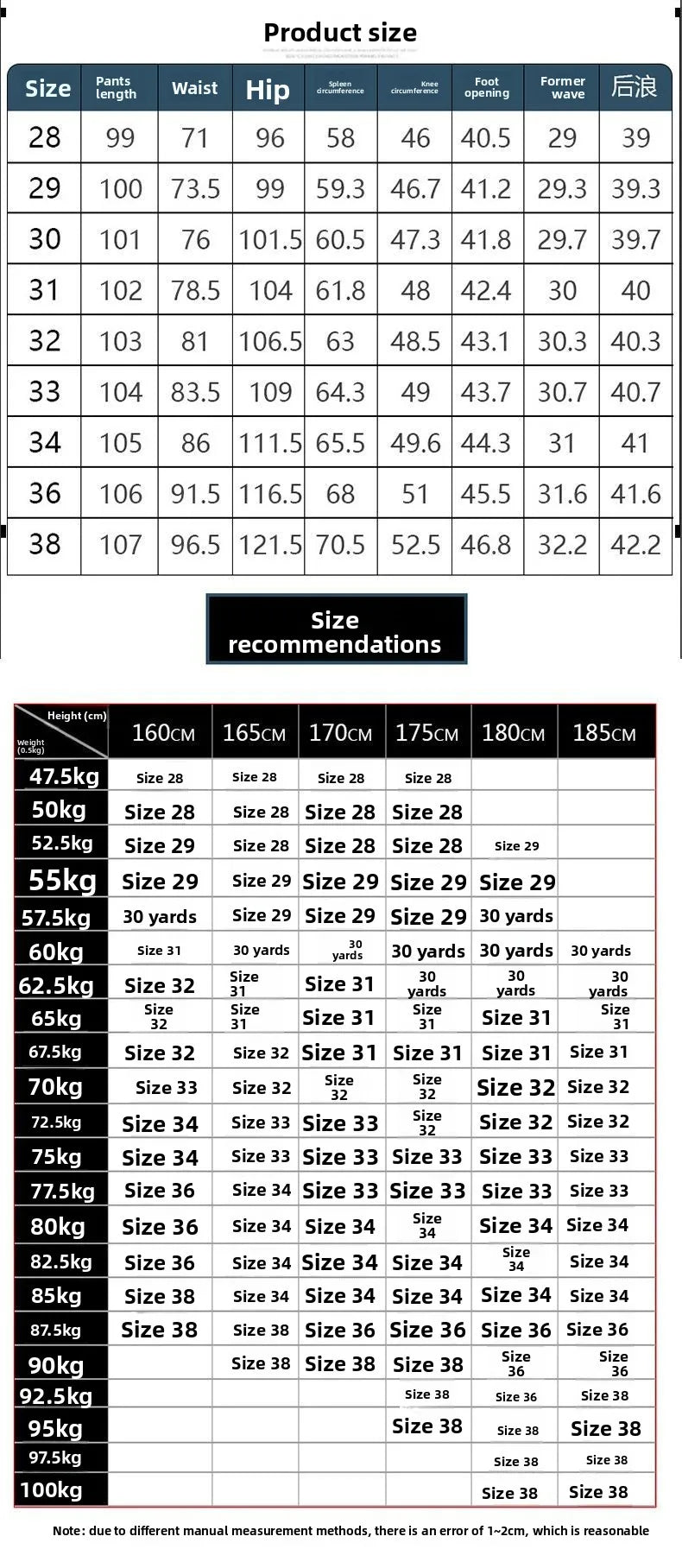 Black Casual Elastic Wide Leg Jeans Men's Loose Straight Fit Jeans Trendy Autumn Winter Long Pants Korean Style Basic Model