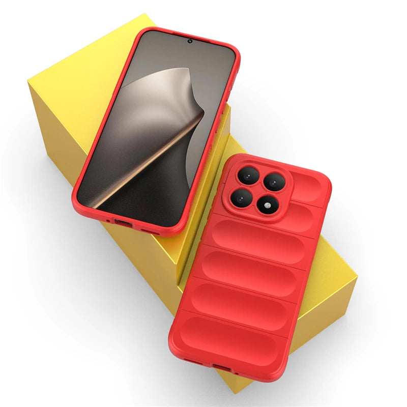 For Xiaomi 15T Case Silicone Liquid Shockproof Case Xiaomi 15T Cover TPU Bumper Rubber Protector Cover Xiaomi 15T Pro Case
