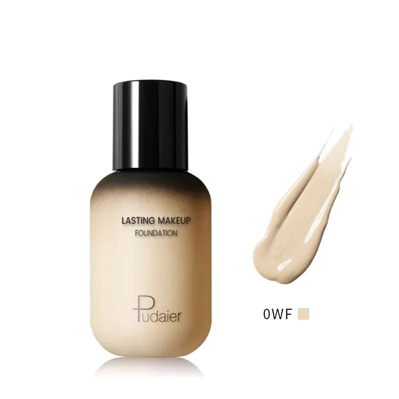 Full Coverage Foundation Base Cream Mineral Waterproof Concealer For All Skin Types, No Cracking, No Drying