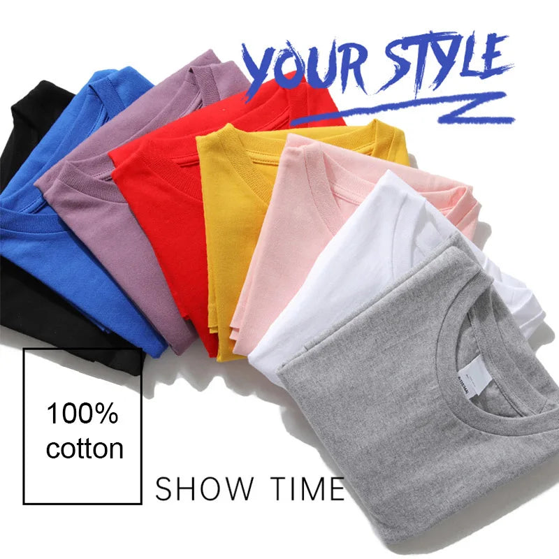 Summer Men T-shirt High Quality Cotton Blend Funny Lunar Cleaner Printing Casual Cool Loose O-neck Male Soft Tshirt Hip Hop Tees