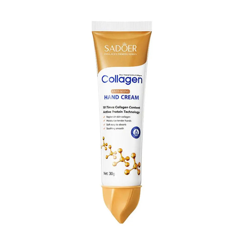1-5pcs SADOER Collagen Hand Cream Hands Skin Friming Moisturizing Brightening Hydrating Hands Creams Hand Skin Care Products