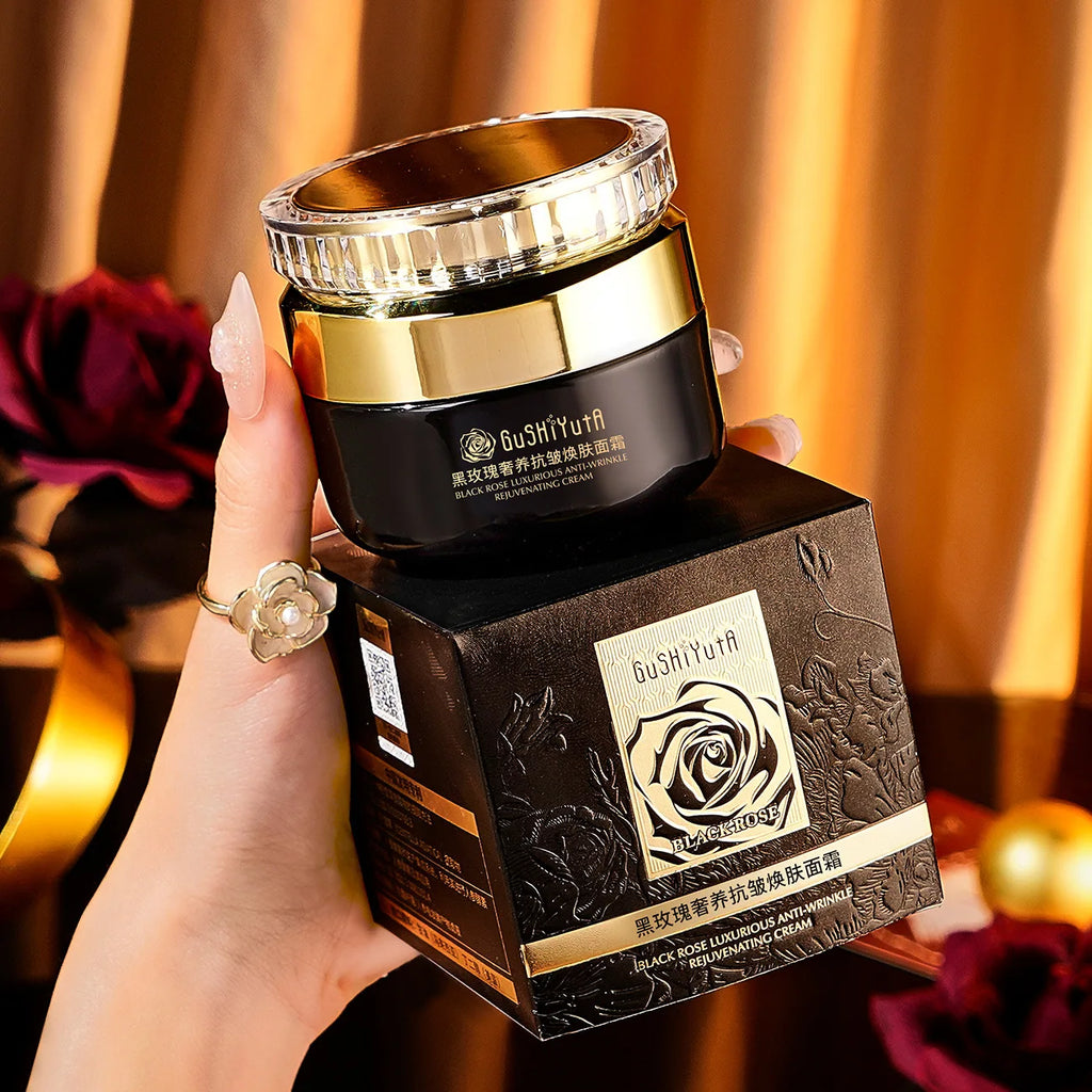 Black Rose Instant Face Lift & Firm Skin Cream Sustainable Face Lifting Reduces Fine Lines Gentle Moisturizing Care Cream