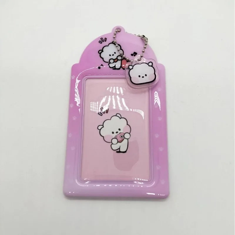 BT21 koya RJ Shooky Man Chimmy Tata Cooky Creative Personality Animation Peripheral Card Set Secondary Cartoon Storage Set Gift