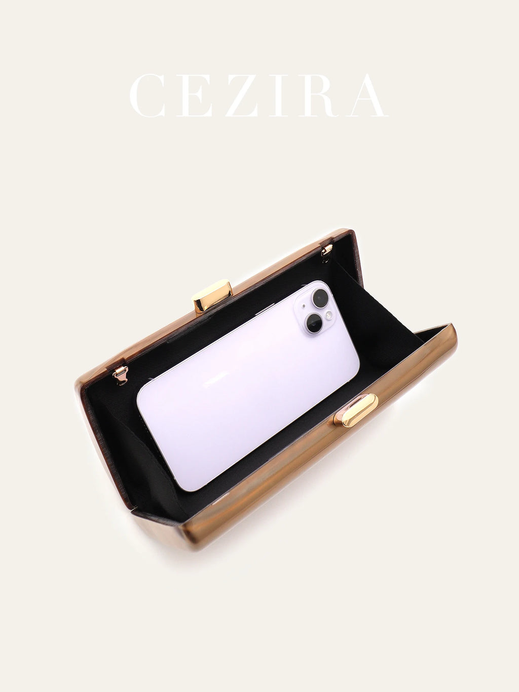 CR Women Elegant Marbled Acrylic Clutch Minimalist Simple Design Magnetic Closure Square Hard Case Box Evening Bag Bride Purse