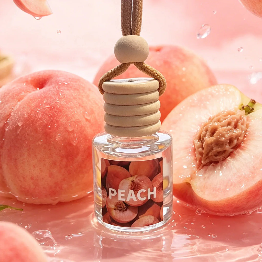 8ml Car Air Freshener Essential Oil (Fruit Scent), Long-Lasting Fragrance, One Bottle Lasts Up to 80 Days, Gift Giving