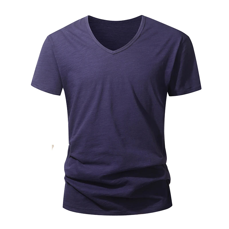 100 Percent Cotton Men T Shirt Soft High Quality Short Sleeve Tee Casual Summer Wear For Men