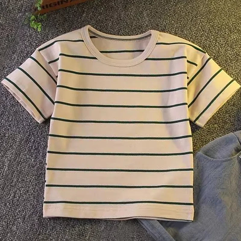Children Clothing Mother Kids Clothes Children'S Sets Boys T-Shirt Shorts Summer Cotton Short Sleeve Fashion Suit2Pcs
